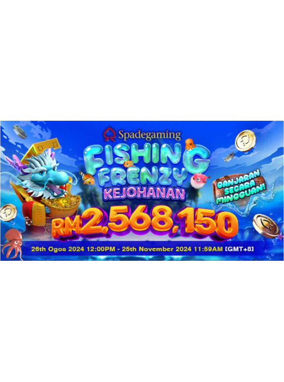 Spade Gaming Grand Fishing Frenzy Tournament Event